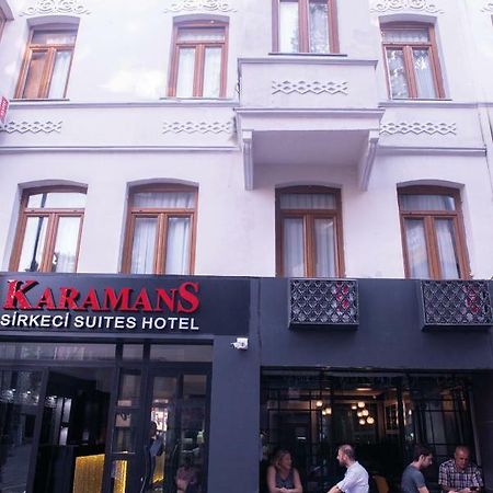 Karamans Sirkeci Suites Hotel Isztambul Kültér fotó