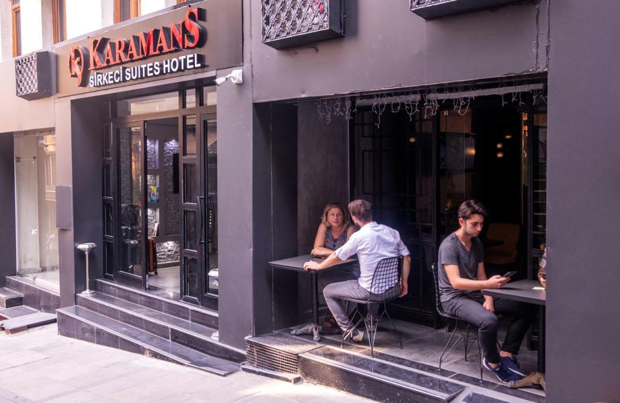 Karamans Sirkeci Suites Hotel Isztambul Kültér fotó