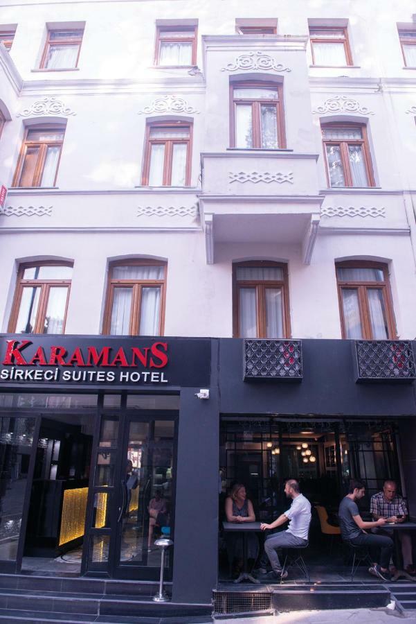 Karamans Sirkeci Suites Hotel Isztambul Kültér fotó