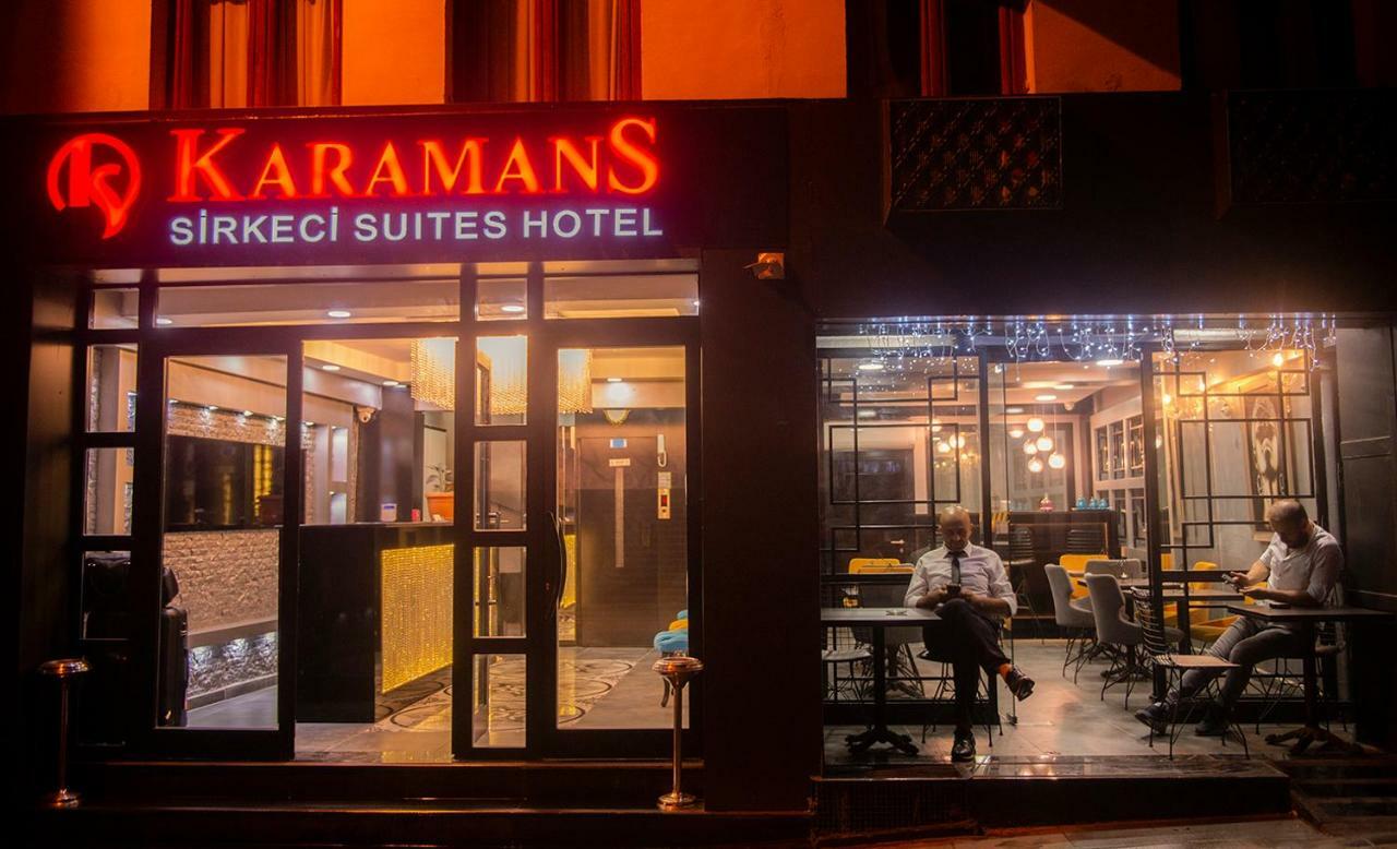 Karamans Sirkeci Suites Hotel Isztambul Kültér fotó