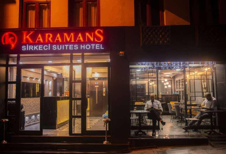Karamans Sirkeci Suites Hotel Isztambul Kültér fotó