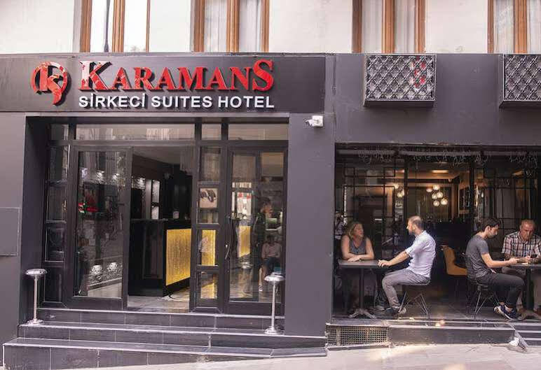 Karamans Sirkeci Suites Hotel Isztambul Kültér fotó
